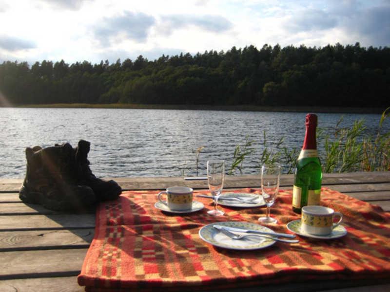 לישן Dependance Ferienhaeuser Am Kastavensee מראה חיצוני תמונה
